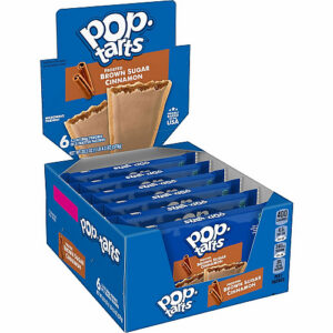 Kellogg's Pop-Tarts® Frosted Brown Sugar Cinnamon Cinnamon, Brown Sugar, Frosted Brown Sugar Cinnamon - 1 - 1.27 lb - 2/Pack - 6 / Box