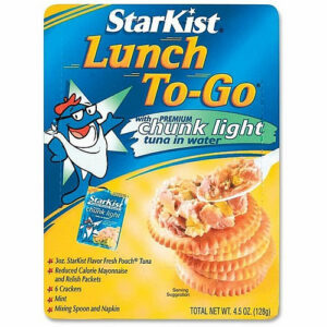 StarKist Lunch To-Go Tuna Kit Low Calorie - 1 - 4.50 oz - 12 / Carton
