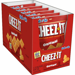 Cheez-It® Original Crackers Original - 1 Serving Pouch - 3 oz - 6 / Box
