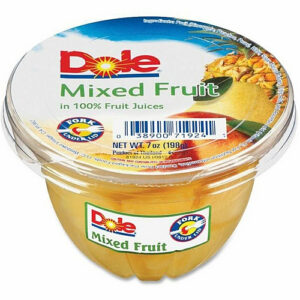 Dole Mixed Fruit Cups Mixed Fruit - 7 oz - 12 / Carton
