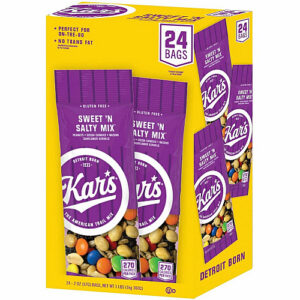 Kar's Sweet 'N Salty Mix Sweet and Salty, Mixed Nut - 1 Serving Bag - 2 oz - 24 / Box