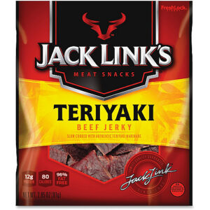 Jack Links Jack Link's Teryiaki Beef Jerky Snacks Teriyaki - 2.85 oz - 1 Bag
