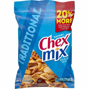 Chex Mix Chex Traditional Snack Mix Traditional - 4.50 oz - 8 / Carton