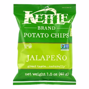 Kettle Brand Gluten Free Jalapeno Potato Chips, 1.5 oz., 24/Box