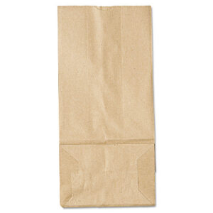 General Grocery Paper Bags, #5 Size, 5.25" x 3.44" x 10.94", Natural, 500/Bundle
