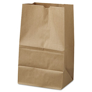 General Grocery Paper Bags, #20 Squat Size, 8.25" x 5.94" x 13.38", Natural, 500/Bundle