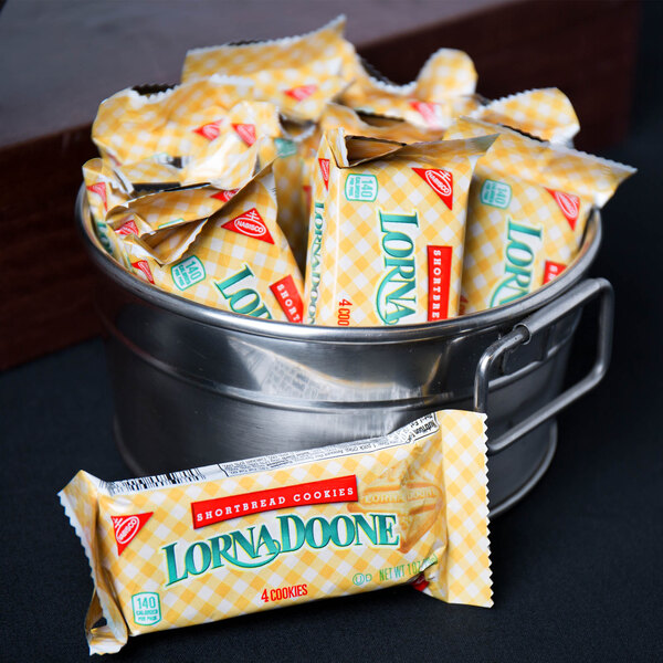 Nabisco Lorna Doone 1 oz. Shortbread Cookie Snack Pack - 120/Case