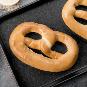 PretzelHaus Individually Wrapped Unsalted Pretzel 6 oz. - 50/Case