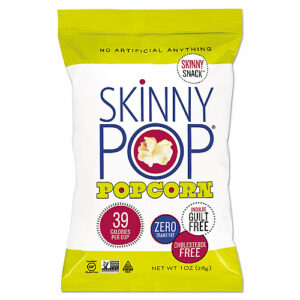SkinnyPop Popcorn Popcorn, Original, 1 oz Bag, 12/Carton