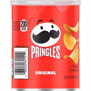 Pringles Grab & Go Original Crisps, 1.3 oz., 12/Box