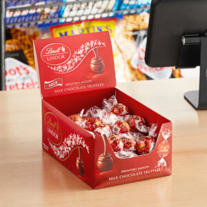 Lindt Lindor Milk Chocolate Truffles - 60/Box