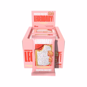 Legendary Foods Strawberry Protein Pastry, 2.2 oz., 10/Box