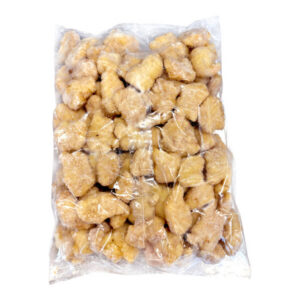 Pilgrim's 5 lb. Tempura Battered Chicken Breast Nuggets - 2/Case