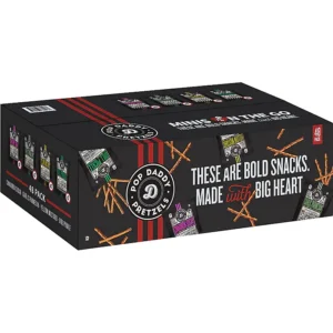 Pop Daddy Variety Pack Pretzels Sticks, 1.5 oz., 48 Bags/Carton