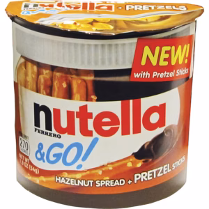 Nutella & GO Hazelnut Spread & Pretzels, 1.9 oz., 12/Box