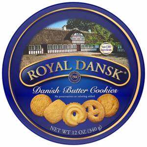 Royal Dansk Butter Cookies, 12 oz.