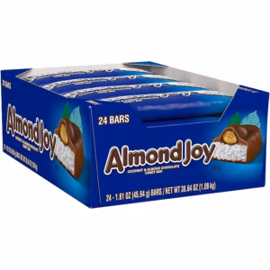 Almond Joy Coconut and Almond Milk Chocolate Candy Bar, 38.64 oz., 24/Box