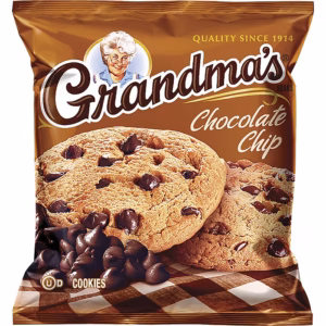 Grandma's Chocolate Chip Cookies, 60 Packs/Carton