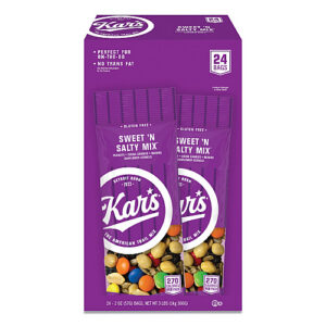 Kar's Nuts Caddy, Sweet 'N Salty Mix, 2 oz Packets, 24/Box