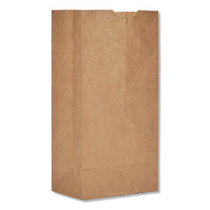 General Grocery Paper Bags, #4 Size, 5" x 3.33" x 9.75", Natural, 500/Bundle