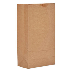 General Grocery Paper Bags, #10 Size, 6.31" x 4.19" x 13.38", Natural, 500/Bundle