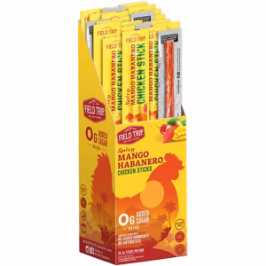 Field Trip Mango Habanero Chicken Meat Stick, 1 oz., 24/Box