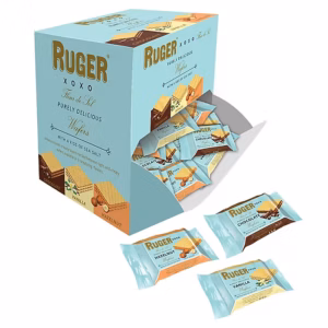 Ruger XOXO Assorted Bite Size Wafers, 96/Pack
