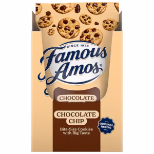 Famous Amos Wonders From the World Chocolate Cookies, 3 oz., 6/Box
