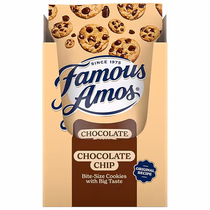 Famous Amos Wonders From the World Chocolate Cookies, 3 oz., 6/Box