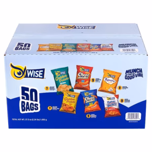 Wise Grab & Snack Variety Pack, 50 Bags/Pack