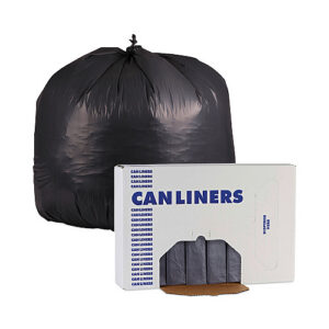 Boardwalk® Linear Low Density Industrial Can Liners, 56 gal, 100/CT