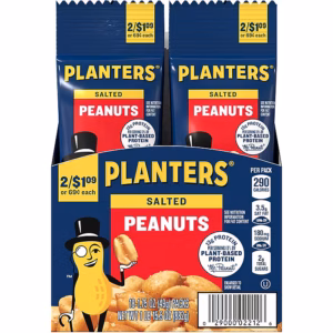 Planters Salted Peanuts, 1.75 oz., 18 Bags/Pack