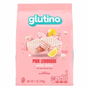 Glutino Gluten Free Pink Lemonade Wafer Bites, 7 oz.