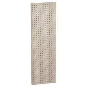 Azar® 44"(H) x 13 1/2"(W) Pegboard 1-Sided Wall Panel, Solid Almond, 2/Pack