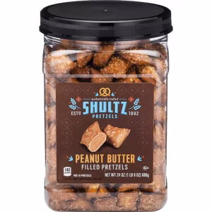 Office Snax Peanut Butter Pretzels Nuggets, 24 oz.