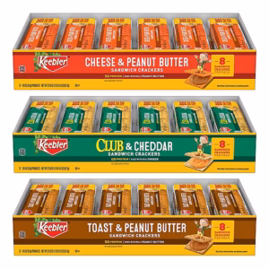 Keebler Sandwich Cracker Variety Pack, 1.8 oz, 36/count