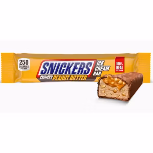 Snickers Crunchy Peanut Butter Ice Cream Bar, 48/Carton