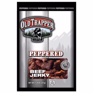 Old Trapper Peppered Beef Jerky Meat Stick, 1.8 oz., 6/Box