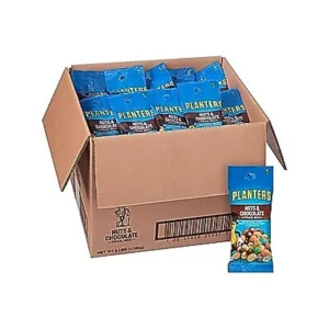 Planters Snack Mix, Nuts & Chocolate, 2 Oz., 72/Carton
