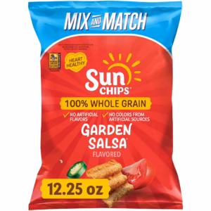 SunChips Garden Salsa Whole Grain Snacks, 12.25 oz.