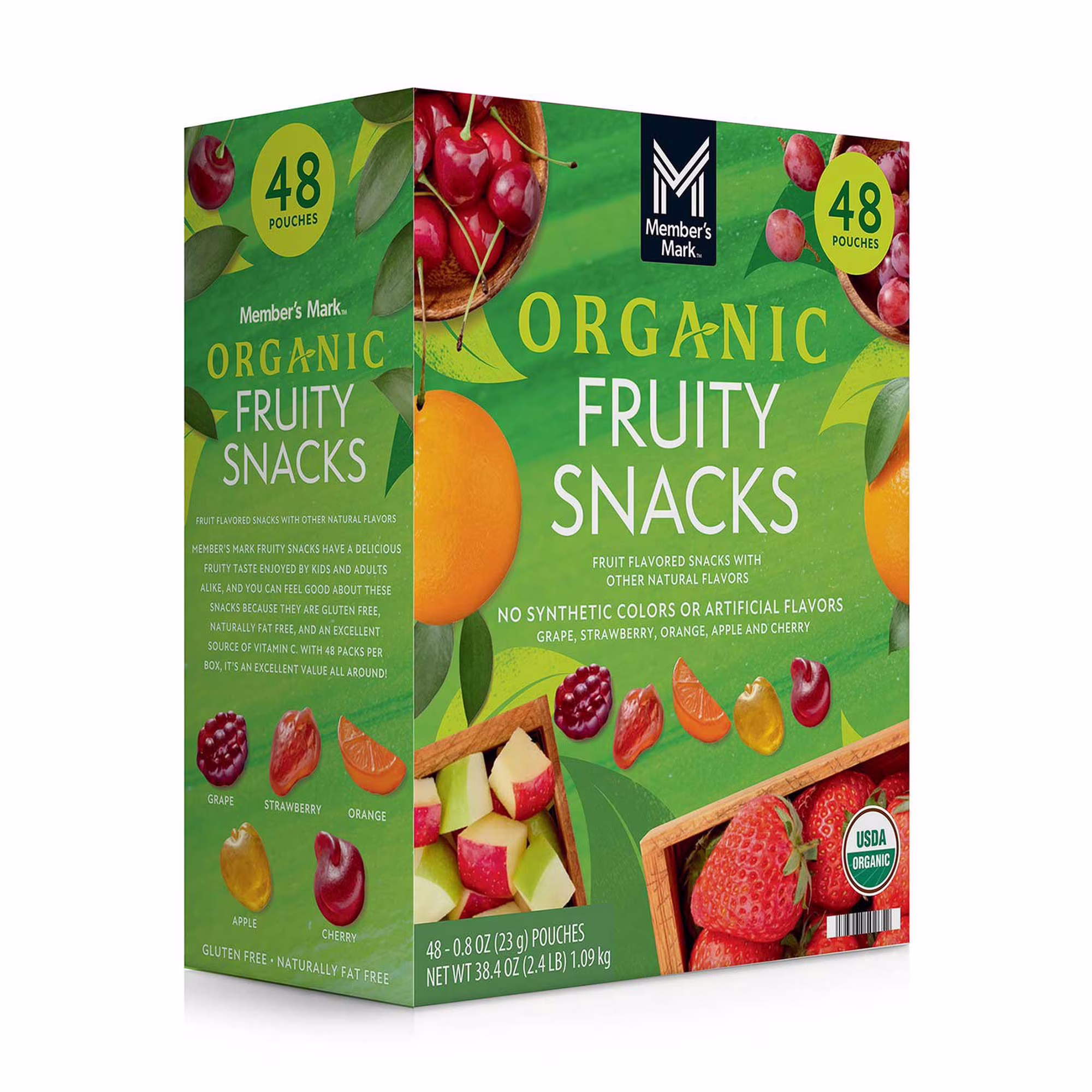 Member’s Mark Organic Fruit Snacks, 48 ct.