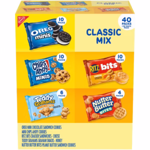Nabisco Classic Mix Cookie & Cracker Variety Pack, 1 oz., 40 pk.