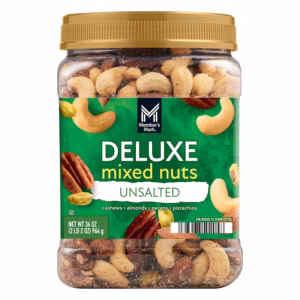 Member's Mark Unsalted Deluxe Mixed Nuts, 34 oz.