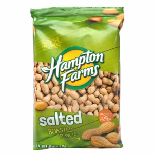 Hampton Farms Salted In-Shell Peanuts, 5 lbs.