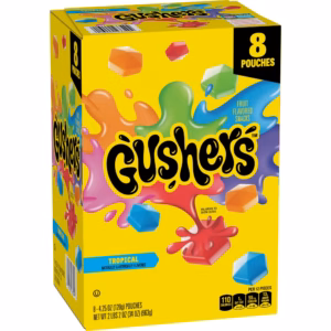 Gushers Tropical Flavored Snacks, 4.25 oz., 8 pk.