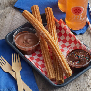 Hola Churros 10" Cajeta Filled Churros - 100/Case  Leave a review Item number Item #: 108jjs013724