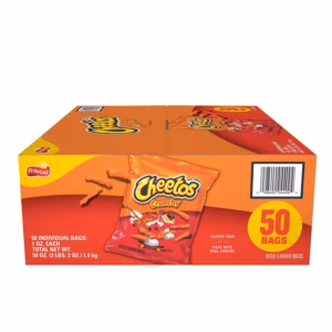Cheetos Crunchy Cheese Flavored Snacks, 1 oz., 50 pk.