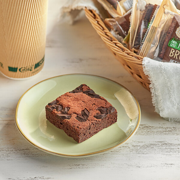 Sweet Street Desserts Peruvian Chocolate Manifesto Brownie 2.9 oz. - 48/Case