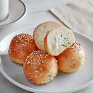 Poppy's Stuffed Everything Bagel Hole 1.6 oz. - 48/Case