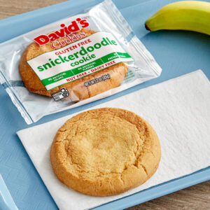 David's Cookies 3 oz. Gluten-Free Individually-Wrapped Snickerdoodle Cookie - 24/Case